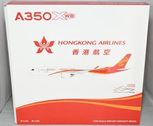 JC WINGS LH2151A AIRBUS A350-900 HONG KONG AIRLINES B-LGE FLAPS DOWN 1:200 SCALE - Picture 1 of 9