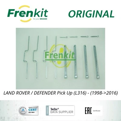 Frenkit Pad Clip Kit - 901176 - LAND ROVER - DEFENDER Pick Up (L316) - (1998->20 - Imagen 1 de 3