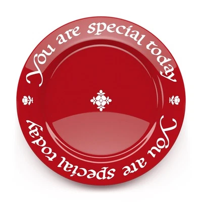 Waechtersbach Plate, You Are Special Today Cherry Red Plate - Image 1 of 4