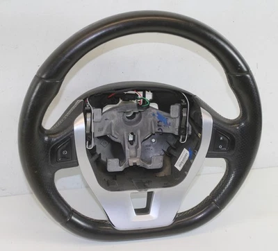 Renault Laguna 3 III Lederlenkrad Lenkrad schwarz Multifunktion - Bild 1 von 4