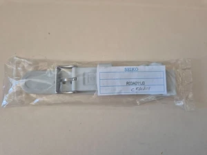 New Seiko Prospex White Rubber 22mm Strap - Ref. No R03A011J0 - Fits V157-0DE0 - Picture 1 of 9