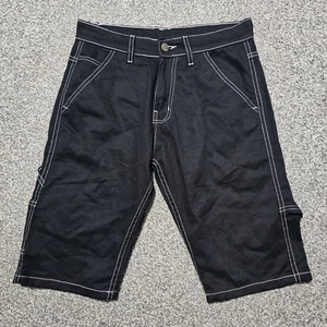 Carhartt Vintage Carpenter Utility Shorts W30 32 Men's Black Workwear (J) - Picture 1 of 4