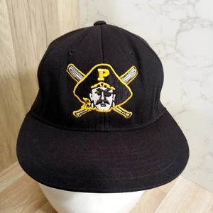 Pittsburgh Pirates Fitted Baseball Cap SM-MED Pacific Headwear D-Series 805 - Picture 1 of 7