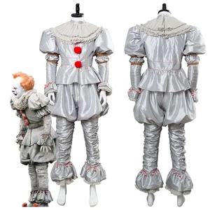 2019 It Chapter Two Pennywise Cosplay Kostüm Stephen Kings It Outfit Halloween - Bild 1 von 11