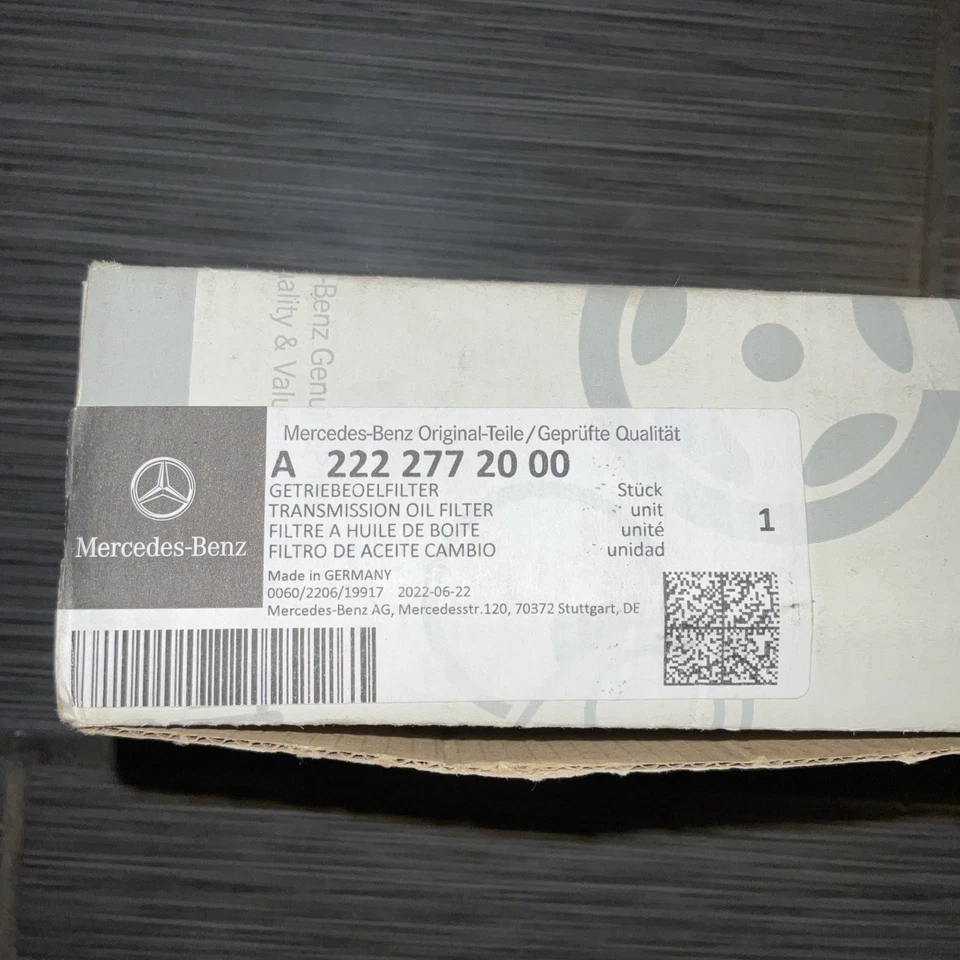 Mercedes-Benz Original Transmission Filter 2222772000 - Image 1 of 3