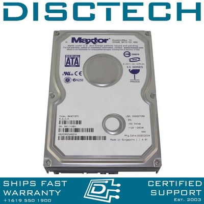 Maxtor DiamondMax 6B200M0 SATA Hard Drive - Image 1 of 3