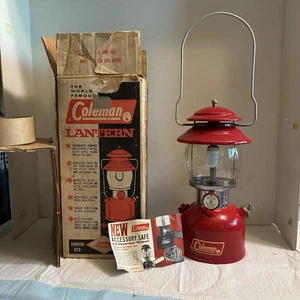 NOS Coleman Lantern Red 5/67. 200A. In Original Box. UNUSED! - Picture 1 of 14