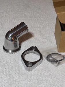 Carcasa termostato cuello agua giratorio 15 grados compatible con Chevy SBC BBC - Imagen 1 de 8