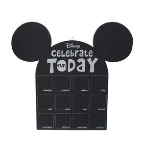 Disney Celebrate Today Pin Display Board Mickey Icon Calendar New - Picture 1 of 5