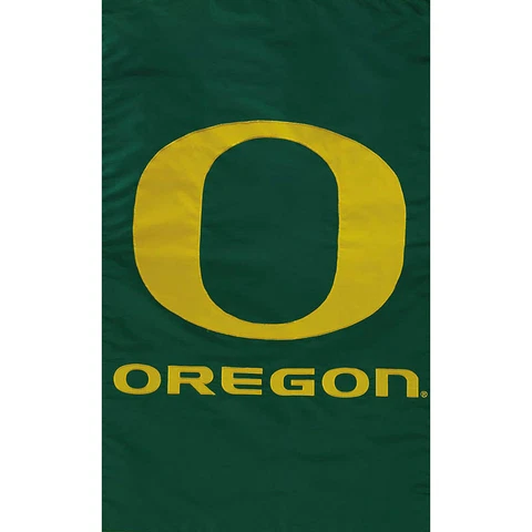 University of Oregon Ducks Athletics Fan Applique Flag NCAA Licensed College Cover