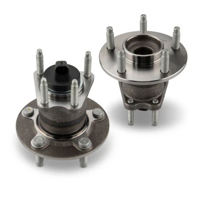 Par (2) de buje y cojinete de rueda trasera para Saturn Aura Pontiac G6 Chevy Malibu Cobalt Foto 1 de 4