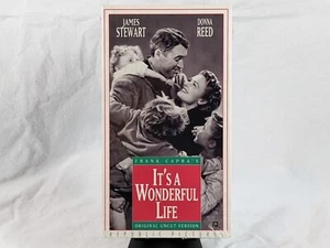 It's A Wonderful Life (VHS) ULTRA RARE COLLECTOR CARDS EDITION FACTORY SEALED - Picture 1 of 10
