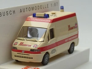 Busch Fiat Ducato "Johanniter" RTW - 47304 - 1:87 - Bild 1 von 7