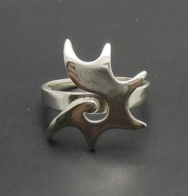 Stylish Sterling Silver Ring Solid 925 Perfect Quality Handmade Empress Stamped - Image 1 of 4