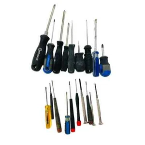 19 Pcs Kobalt Pittsburgh and Assorted Phillips & Slotted Drive Screwdriver Set - Picture 1 of 9