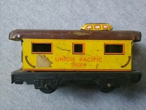 Marx O Gauge Union Pacific 3824 Tin Litho Caboose - Restoration ~ TS - Picture 1 of 7