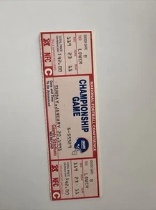 NY giants 1991 Playoff Tickets - Picture 1 of 5