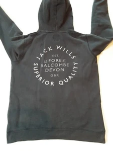 Jack Wills Hoodie Damen 12 dunkelblau Kapuzenpullover Oberteil Pullover Sweater - Bild 1 von 7