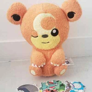 Peluche Oficial Teddiursa + Pegatinas Pokemon Gratis! Banpresto Bandai - Imagen 1 de 3