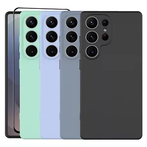 Funda Silicona + Vidrio Templado Para Samsung Galaxy S25 Ultra S25 Plus S24 FE - Imagen 1 de 52
