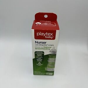 Playtex Baby Nurser Drop Ins Liners 4 Oz Bottle with 5 Disposable Liners
