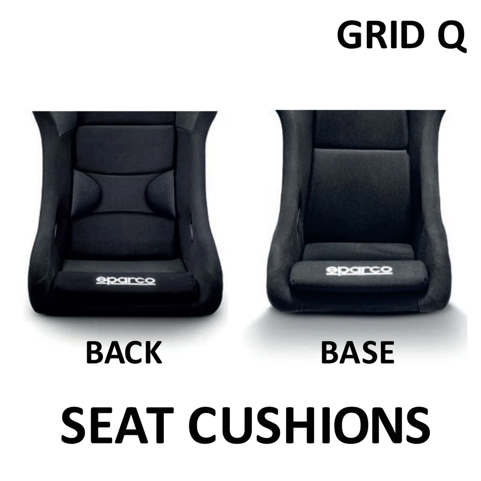 Sparco Seat Cushions for GRID Q Racing Seat to Improve Comfort and Fit — 第 1/4 张图片