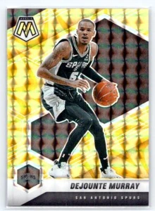 Dejounte Murray 2020-21 Panini Mosaic Mosaic Reactive Yellow #46 - Picture 1 of 2