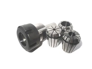 Zylindrisches Spannzangenfutter ER32 mit 3 Spannzangen nach Wahl - Bild 1 von 1