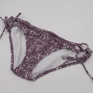 Raisins Womens XL Total Eclipse Sweet Tie Side Bikini Swim Bottom Grey Tie Dye - Picture 1 of 9