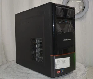 LENOVO H405 77231CU Desktop AMD ATHLON II X4 645 3.1GHz 4GB SEE NOTES - Picture 1 of 6