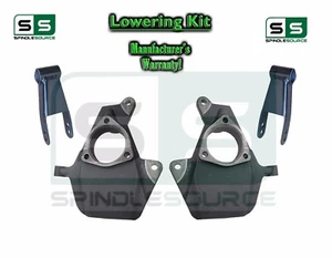 16-18 Silverado Sierra 2""/2"" KIT DE HUSILLO DESCENDENTE DE CAÍDA ESTAMPADO/BRAZOS DE ALUMBRE 2/2 - Imagen 1 de 2