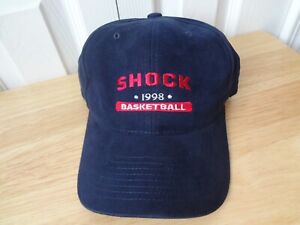 Vintage WNBA Detroit Shock Strapback Hat 1998 Inaugural Season NEW NWOT
