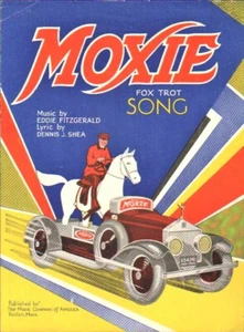 MOXIE Horse Automobile Car 1930 Advertising Fox Trot SCARCE Sheet Music! - Picture 1 of 2