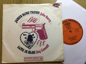 John Barry : James Bond Theme 007: 7” Vinyl Single Free UK Post - Picture 1 of 3
