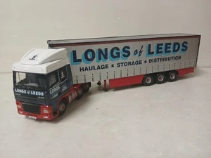 corgi 1/50 DAF / LONGS OF LEEDS TRUCK / TRAILER - Picture 1 of 1