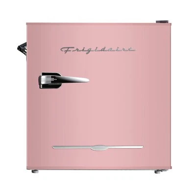 Frigidaire, 1,6 Cu. Refrigerador compacto retro de pies, abrebotellas lateral incorporado Foto 1 de 4