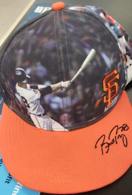 Buster Posey San Francisco Giants Baseball Fan Hat Cap Christmas Gift READ - Image 1 of 4