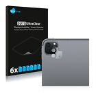 6x Film Protection Ecran pour Apple iPad Pro 11" WiFi Cellular 2020 (Caméra