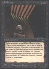 1x Oubliette (Dark) PL/MP, English MTG Arabian Nights