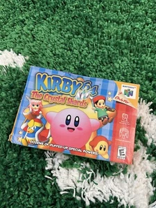 Kirby 64: The Crystal Shards (Nintendo 64, 2000) Box Manual Complete CIB N64 - Picture 1 of 15