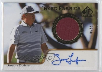 2024 SP Game Used Inked Fabrics /99 Jason Dufner John Daly #IF-JD Auto - Image 1 of 2