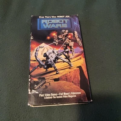 Robot Wars (1993)  VHS Full Moon Mecha Sci-Fi Horror Charles Band - Image 1 of 2