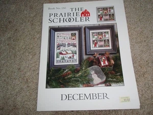 NEW The Prairie Schooler DECEMBER Cross Stitch Leaflet Book 2008 #150 2 charts - Picture 1 of 1