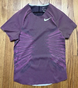 Nike Pro 2024 Elite Shirt Fuchsia Running Rare Men’s Medium USA Made FD5786-617 - Picture 1 of 7