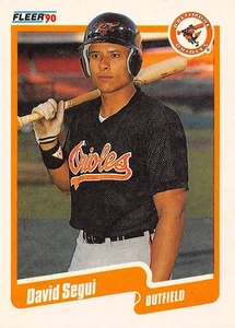 David Segui1990Fleer UpdateU-69Baltimore OriolesRookie - Picture 1 of 2