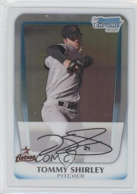 2011 Bowman Chrome Prospects Refractor /500 Tommy Shirley #BCP150 - Image 1 of 2