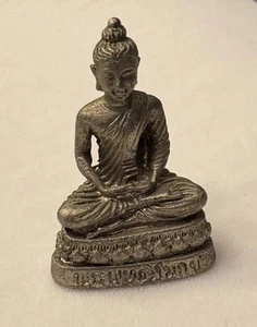 Thai Phra Kring Buddha 1985 Vimokha Luang Pu Ngon primera generación LP Du "OM" talismán - Imagen 1 de 4