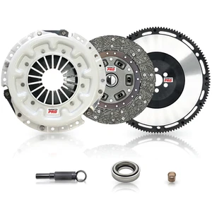 Kit de embrague ClutchMaxPRO etapa 1 + volante cromado para camioneta Frontier 2,4 L 96-99 - Imagen 1 de 7