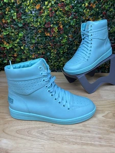 Travel Fox 900 Series Nappa Leather High Top Sneakers Shoes 916301 Womens 7 37 - Picture 1 of 10