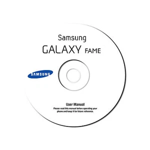 User Manual for Samsung Galaxy Fame GT-S6810 Smart Cell Phone (Jellybean) on CD - Picture 1 of 12